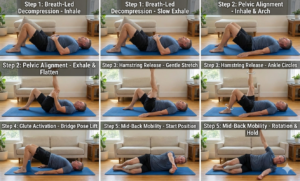 Can an 8-minute morning routine to reduce back pain really help all day