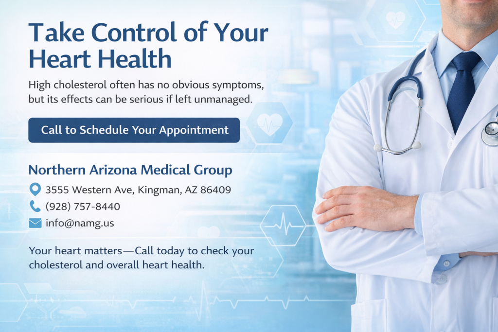 What are the five signs of high cholesterol