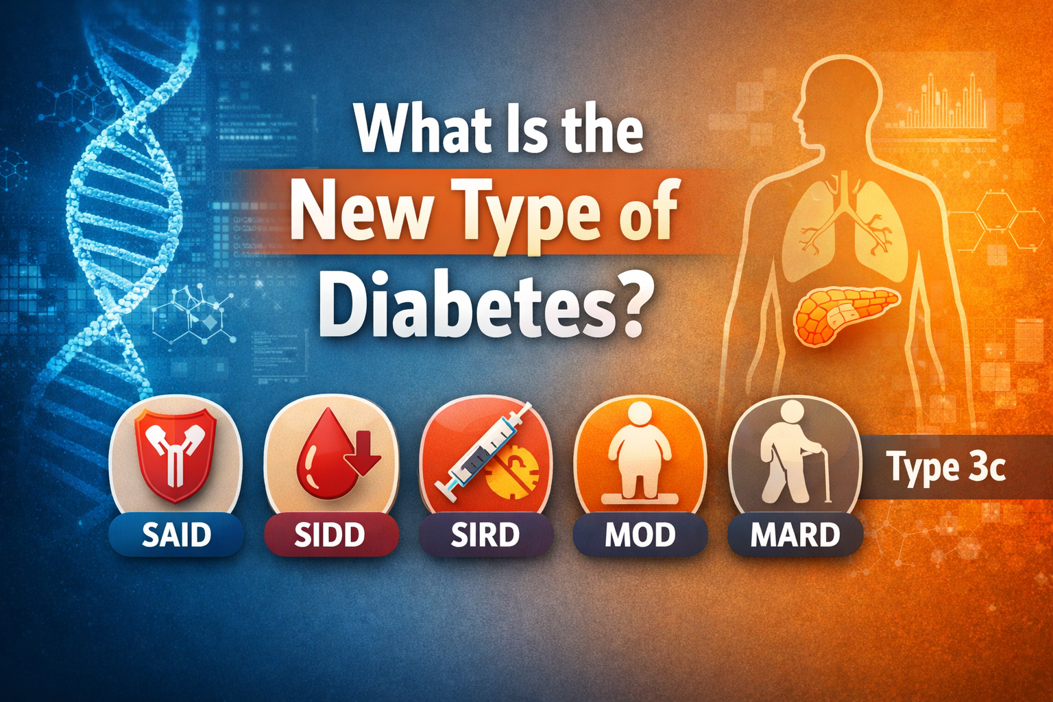 New types of diabetes explained