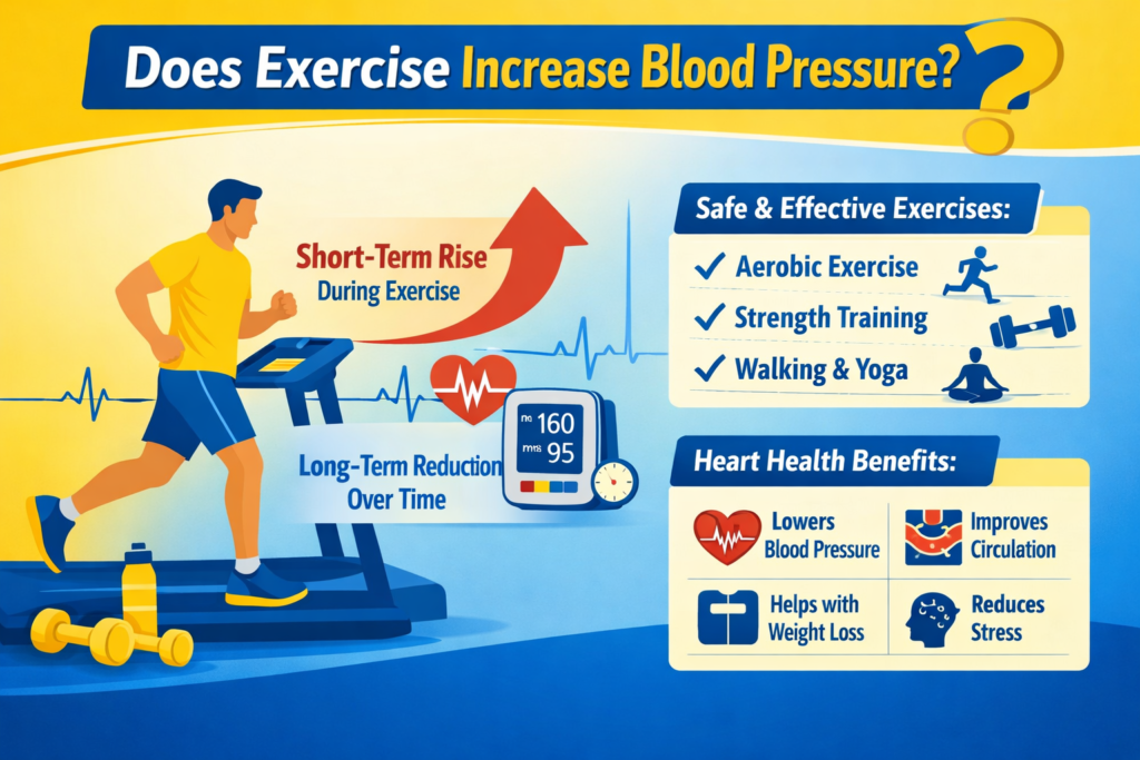 Does Exercise Increase Blood Pressure?