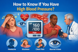 How to recognise high blood pressure symptoms