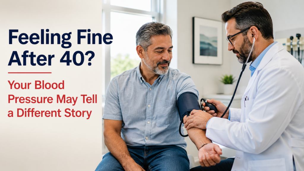 Feeling Fine After 40 Your Blood Pressure May Tell a Different Story