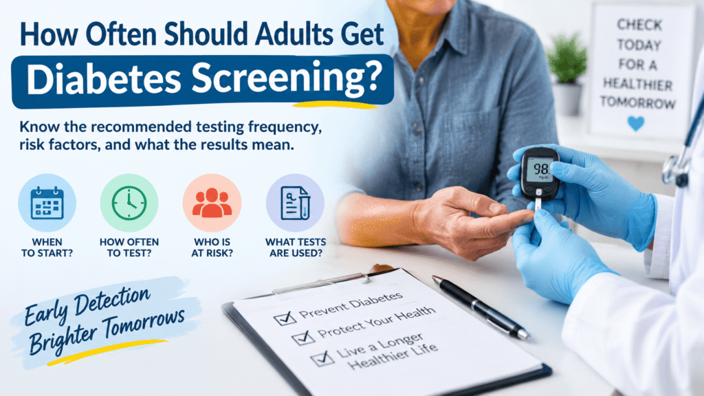 Diabetes Screening Know When to Test
