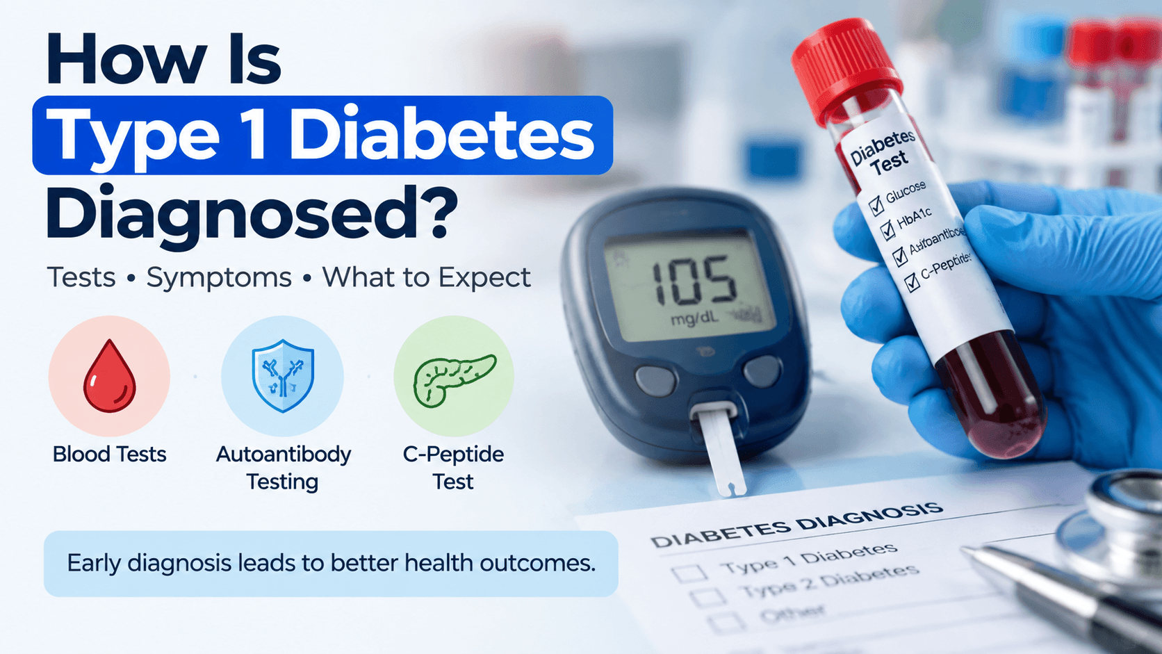 Type 1 Diabetes Diagnosis Process Tests, Symptoms & Stages