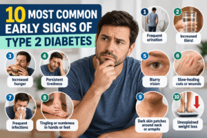 10 Early Signs of Type 2 Diabetes (1)