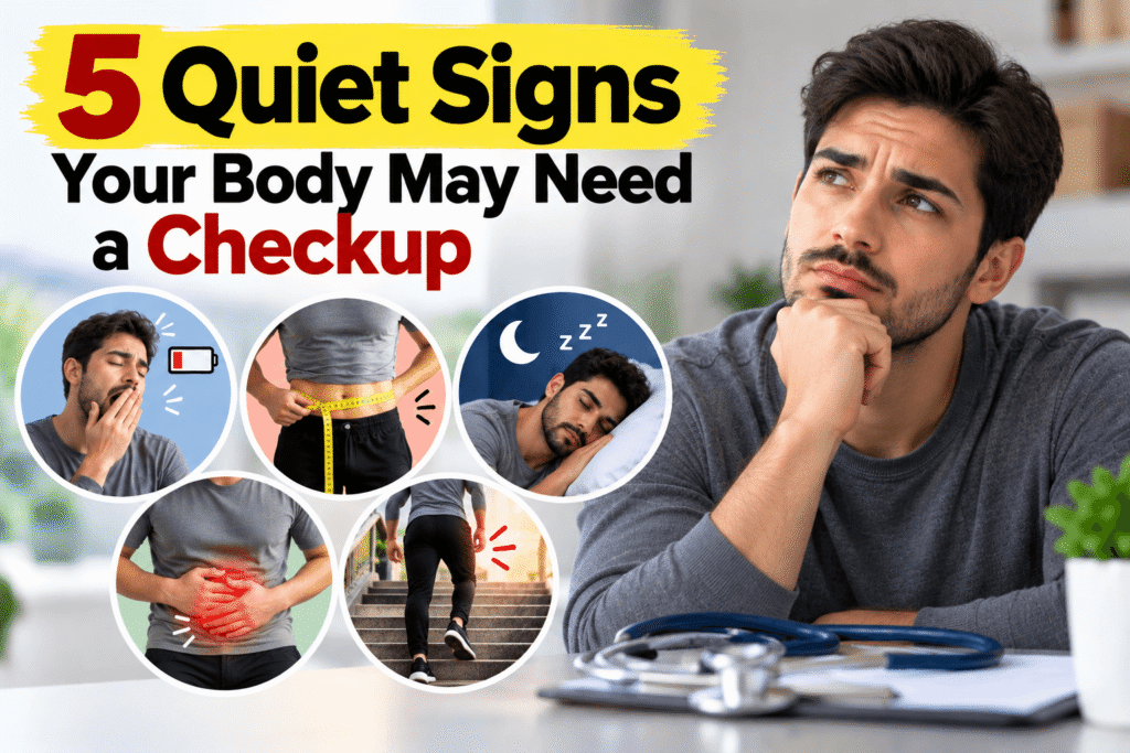 5 Quiet Signs You Need a Checkup