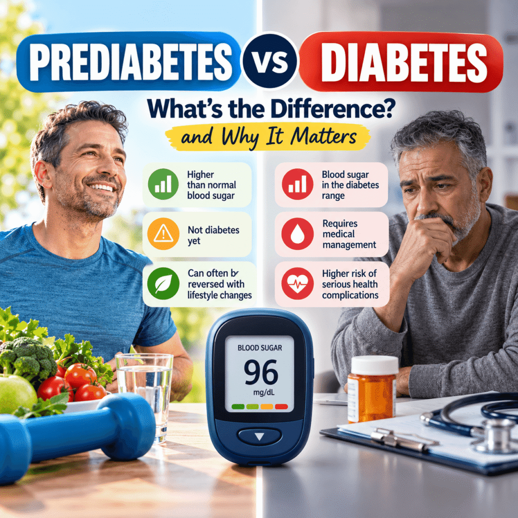 Prediabetes vs Diabetes_ What Matters